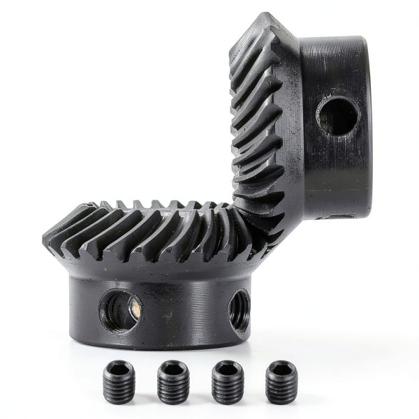 uxcell 90 1to1 tapered bevel gear 8mm bore 25 teeth LH & RH-0