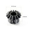 Bevel Gear 0.8M 1:1 Reduction 15T 5mm Hole uxcell Steel 45 Degree-1