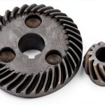 Repair Part Electric Motors Metal Spiral Bevel Gear Permanent Magnet Motors Pinion Set-0