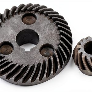 Repair Part Electric Motors Metal Spiral Bevel Gear Permanent Magnet Motors Pinion Set-0