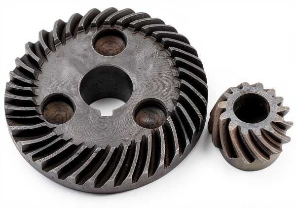 Repair Part Electric Motors Metal Spiral Bevel Gear Permanent Magnet Motors Pinion Set-0