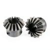 uxcell 4 piece bevel gear 1.5 Module 1:1 16T 12mm Shaft 90° Steering-3