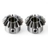 Bevel Gear 0.8M 1:1 Reduction 15T 5mm Hole uxcell Steel 45 Degree-0